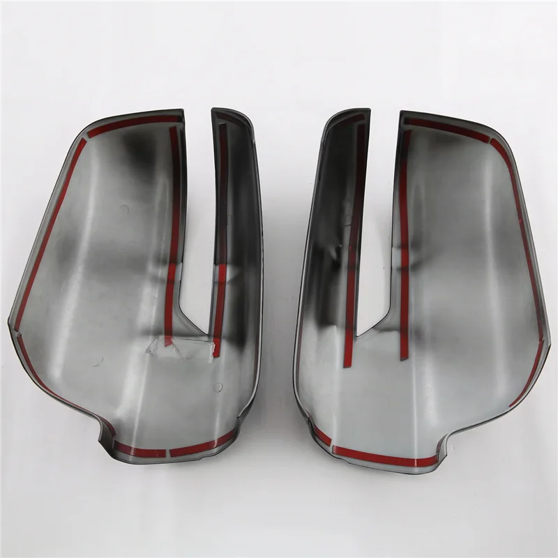 1Pair Car Rearview Mirror Cover Trim for Dodge Ram 1500 TRX T-Rex 2023 Side Wing Rear Mirror Caps Glossy Black