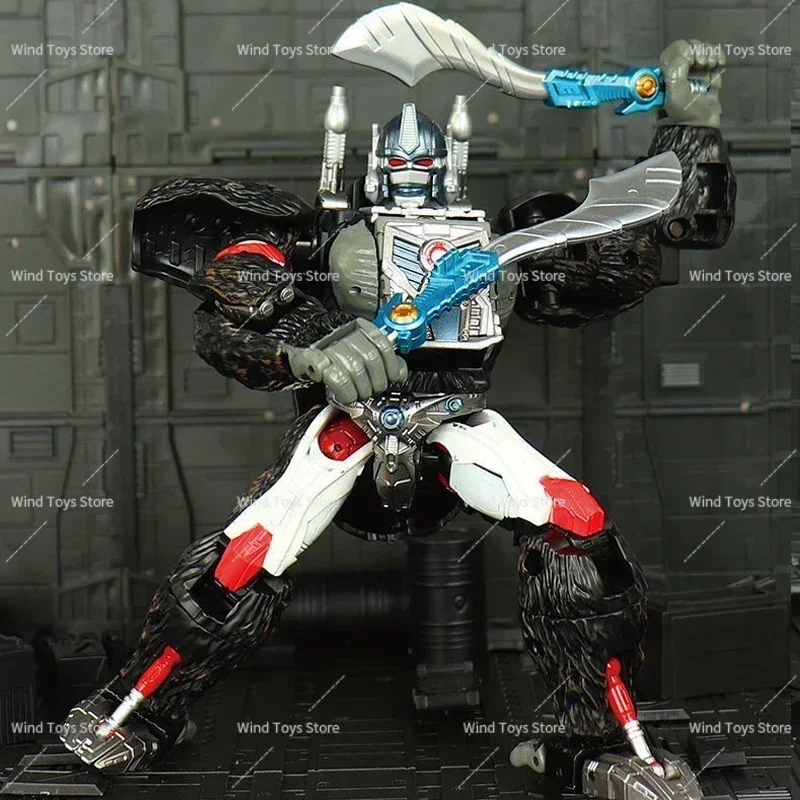 ألعاب التحول Beast TB01، قائد المملكة البدائية، الشمبانزي، الكابتن، نموذج لجسم الرسوم المتحركة، روبوت مشوه،