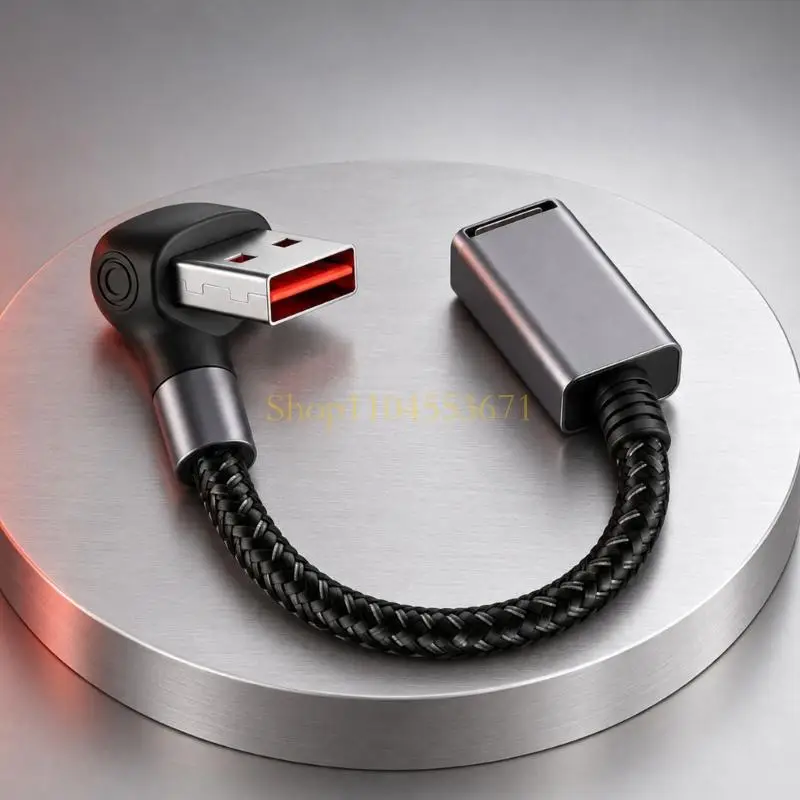Best Seller USB2.0 Extension Cable with Black Exterior for Charging and Data Use