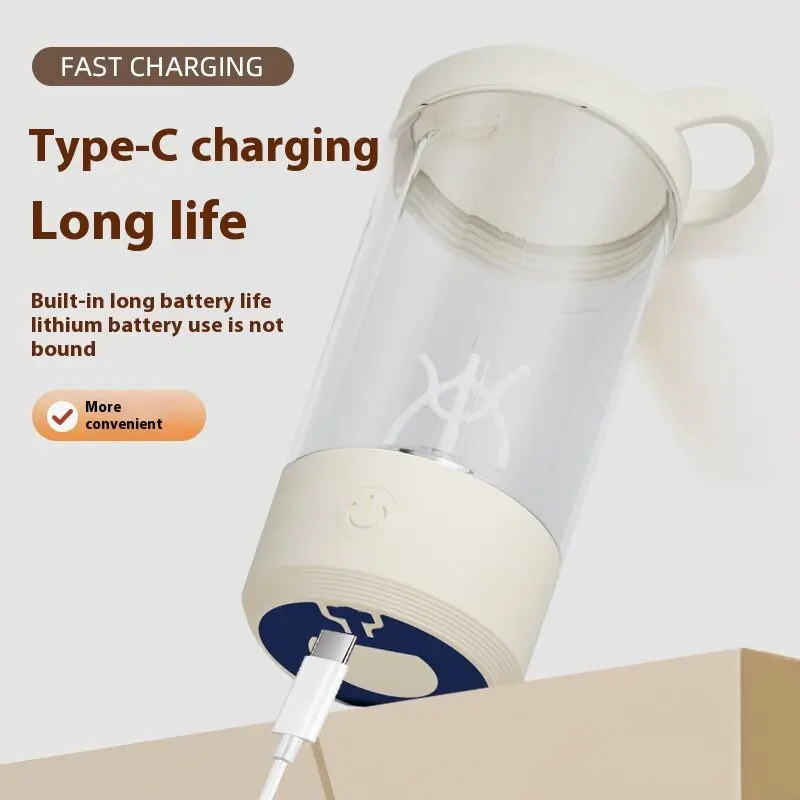 

1pc Portable juice blender (for children only)-multifunctional rechargeable juice blender, ideal healthy milkshake.