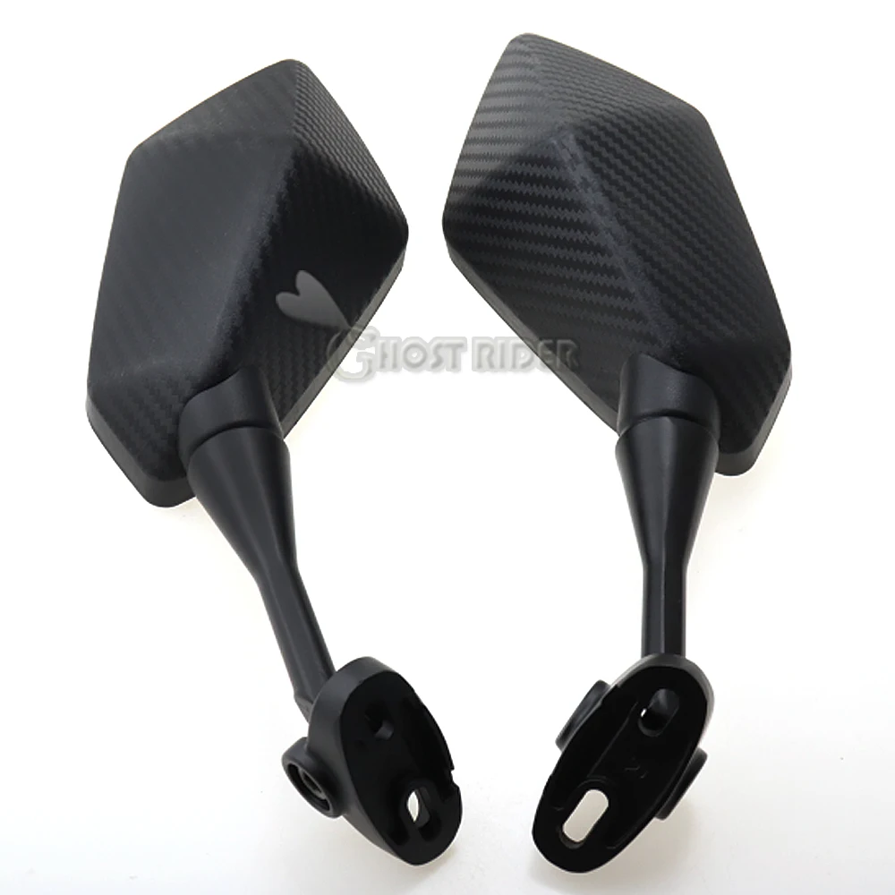 For Honda CBR650R CBR650F CBR500R CBR600F CBR600RR CBR1000RR CBR1100XX Mirrors Motorcycle Scooter Rear View Mirror Carbon Look