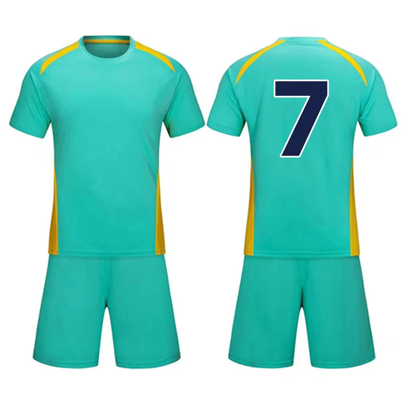 Nuovi kit da calcio per bambini 2 pezzi maniche corte per bambini allenamento giovanile e competizione per bambini maglia da calcio Jearsey Shirt