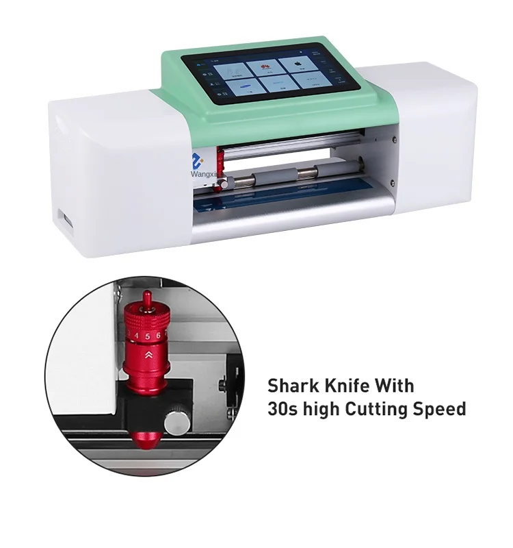 16 Inch Large Size Film Cutter TPU Smart Mobile Film Front Back Sticker Making Plotter Hydrogel Film Cutting Machine