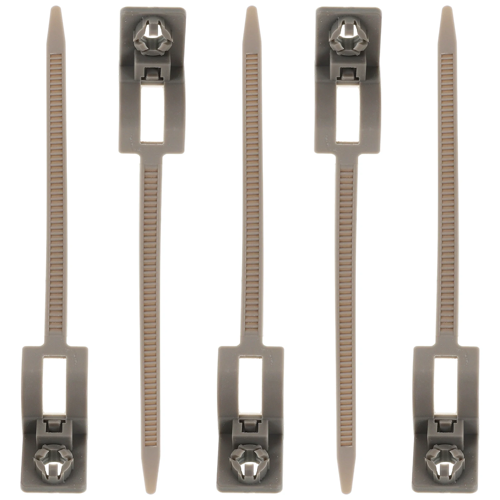 

5pcs Automotive Wiring Harness Ties Screw Mount Zip Ties Heavy Duty Nylon Cable Clips Wire Harness Push Clip Mounts