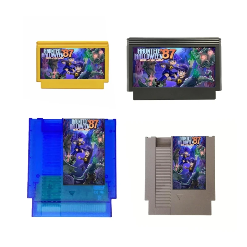 Haunted Halloween '87 Game Cartridge for FC / NES Console 60Pins / 72Pins Video Game Card