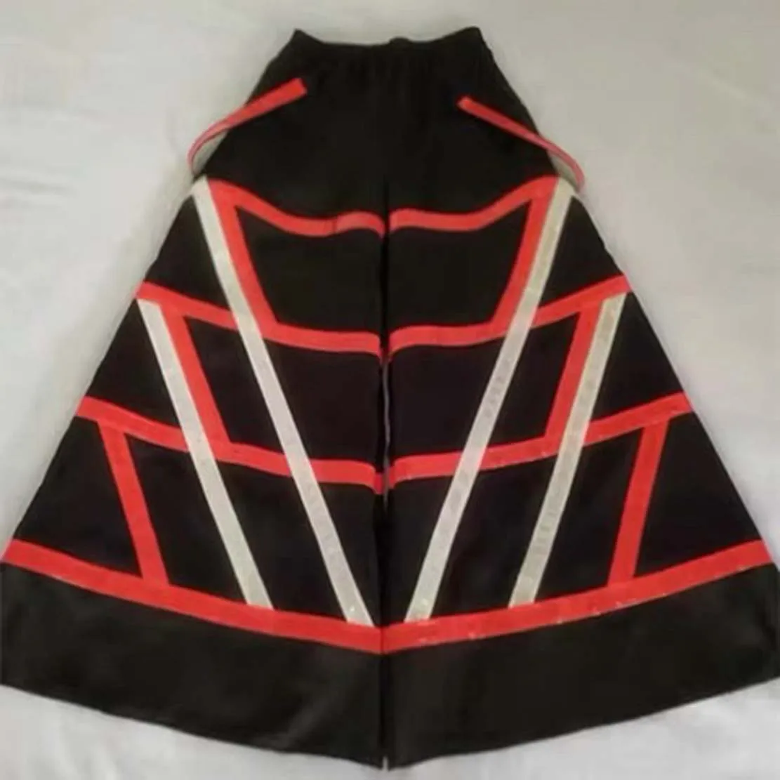 

RAVE GEAR phat pants shuffle dancing cool reflective strip Pants Ghost Dance Reflective Pants Street Hip-hop Pants Night P1709