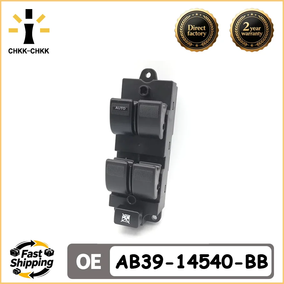 CHKK-CHKK Power Window Lifter Switch AB39-14540-BB for Ford Mustang Ranger (TKE) Mazda BT50 2012-2018 Car Window Switch