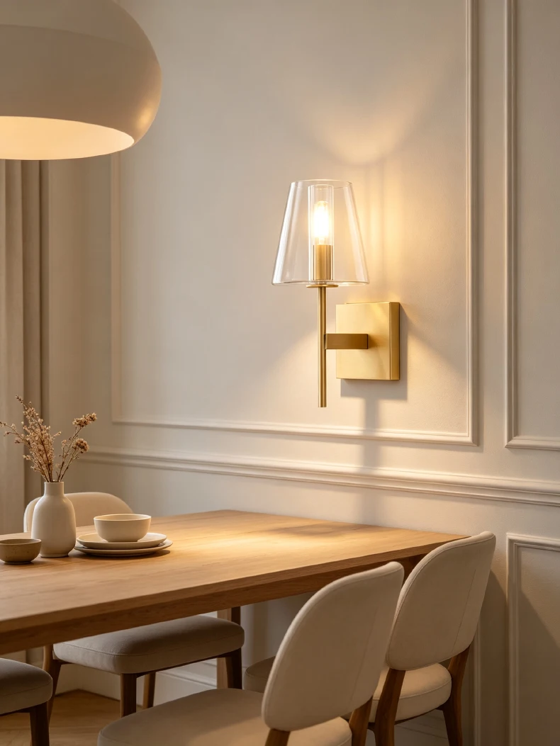 American Retro Minimalist Pure Wall Lamps