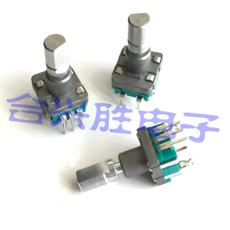 1 Piece EC11B15243DT Rotary Encoder With Switch 30 Positioning 15 Pulse Shaft Length 18MM