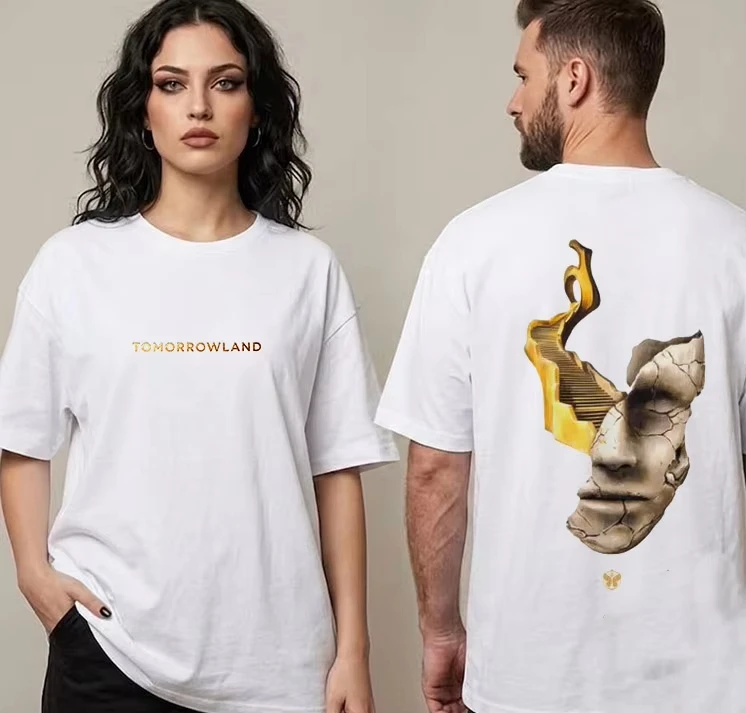 New Sale 2026 Summer Tomorrowland Consciencia Spirit World of Emotions T-Shirt Cotton Men's Women's Y2K
