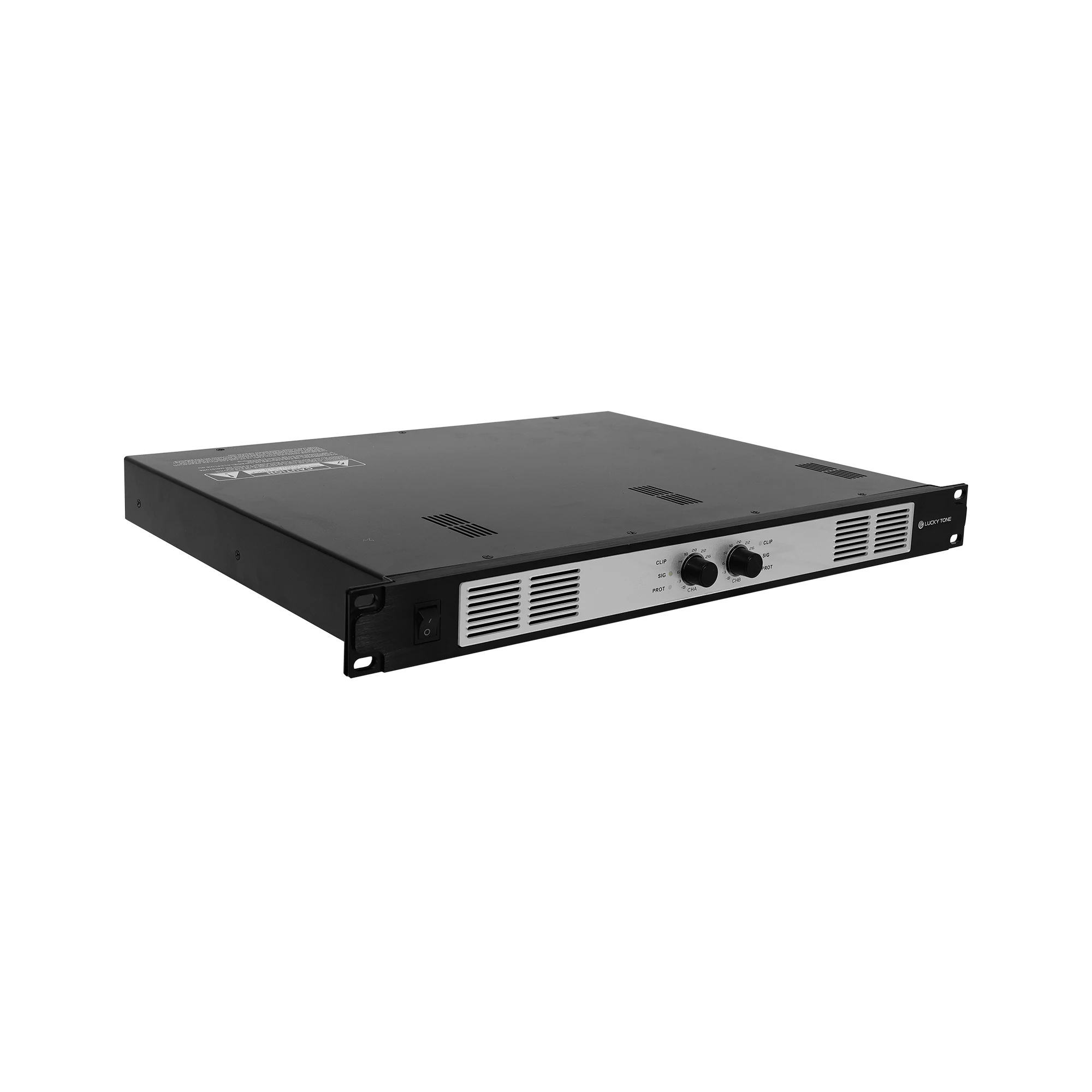 

Compact Size Public Address System 2 Channel 600W Class D Power Amplifier with Volume Control