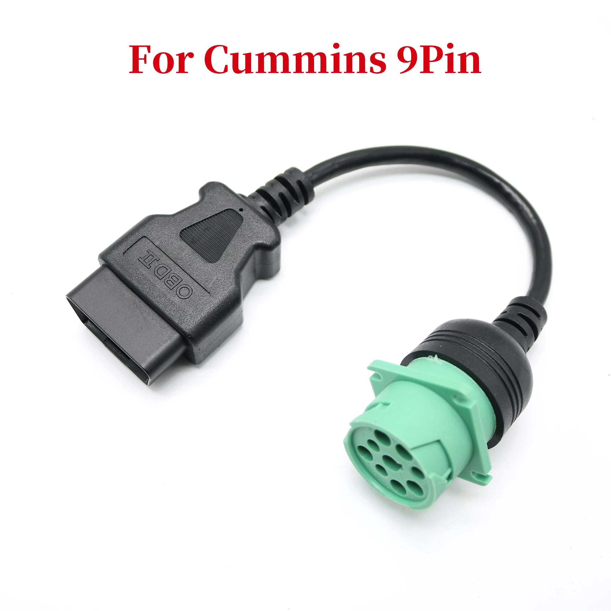 

Для Cummins 9-контактная мужская головка на 16-контактный OBD2 грузовик диагностический сканер кабель-адаптер для соединительного кабеля диагностического инструмента Cummins