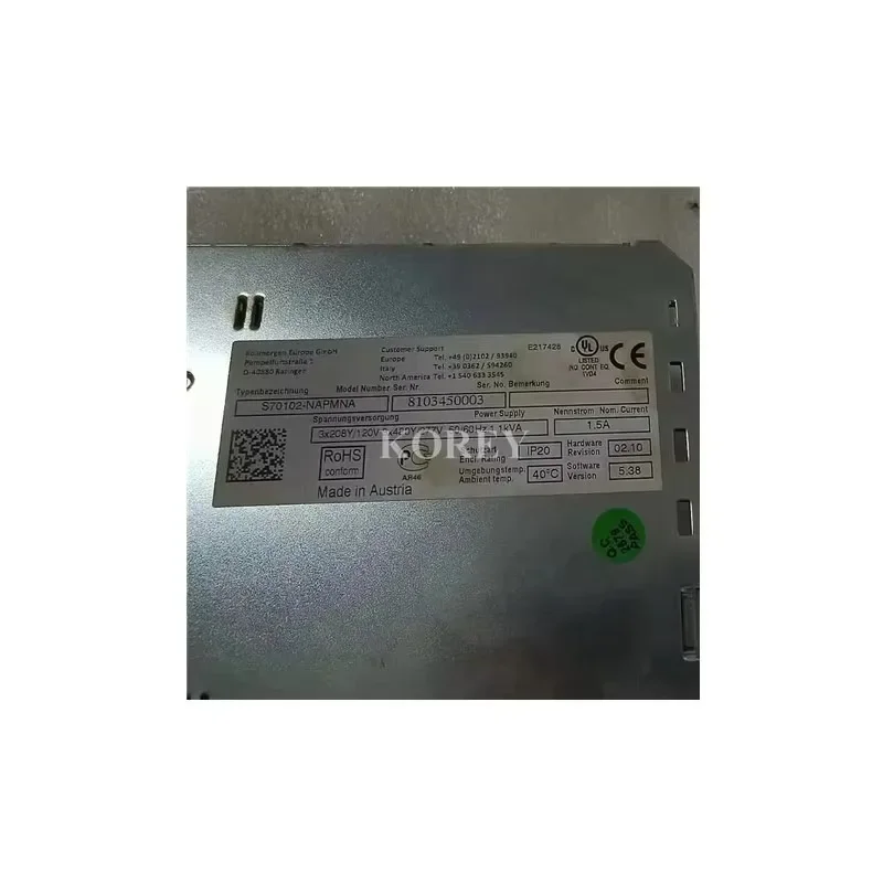 

Kollmorgen Servo Driver Servo Motor Driver Control Unit S70102-NAPMNA S70602-NAPMNA S71202-PBNANA in Stock