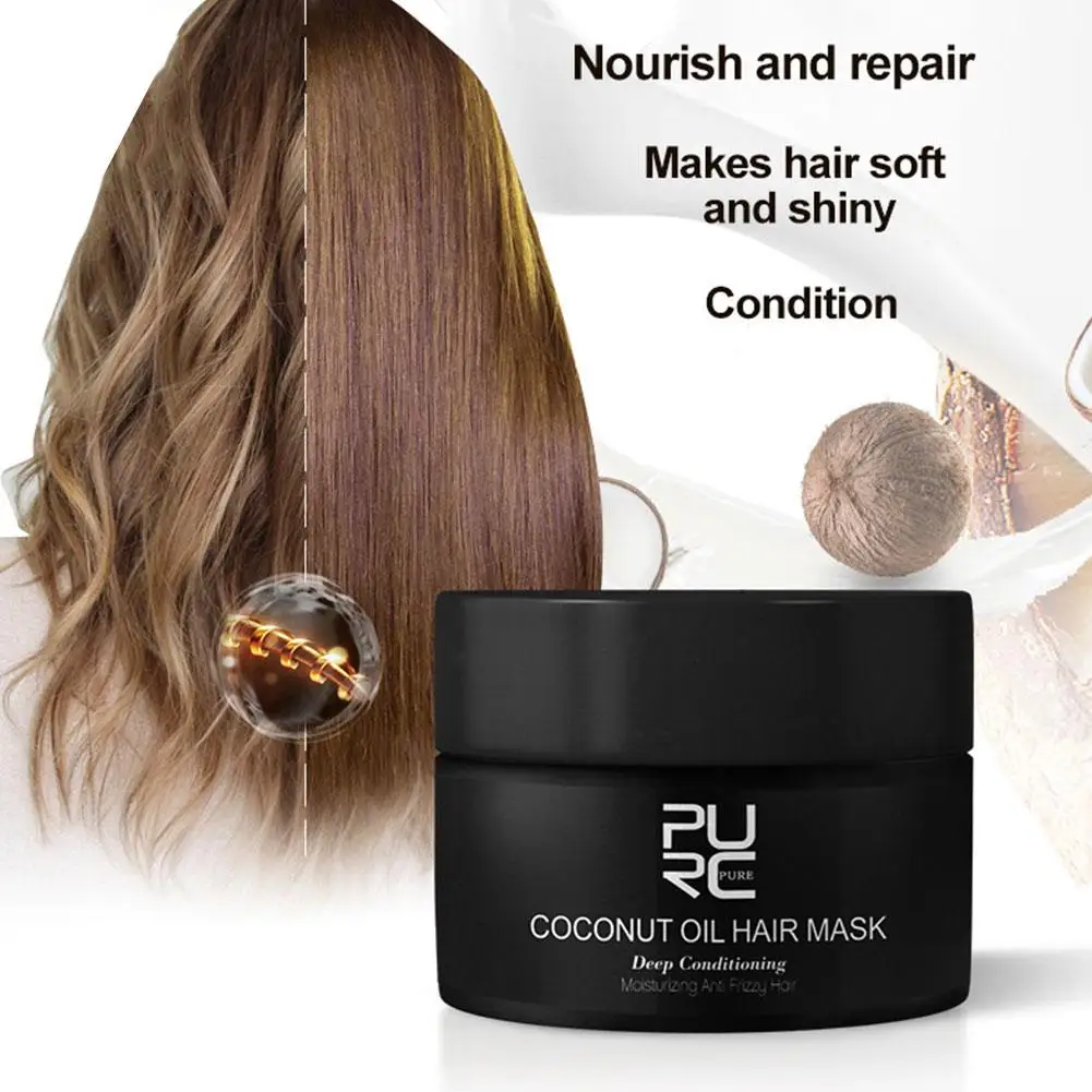 5 Seconds Repair Damaged Carry Hair Magical Hair Mask Frizzy Soft Smooth Shiny Deep Moisturize Treat Care Essential Cream 50ml