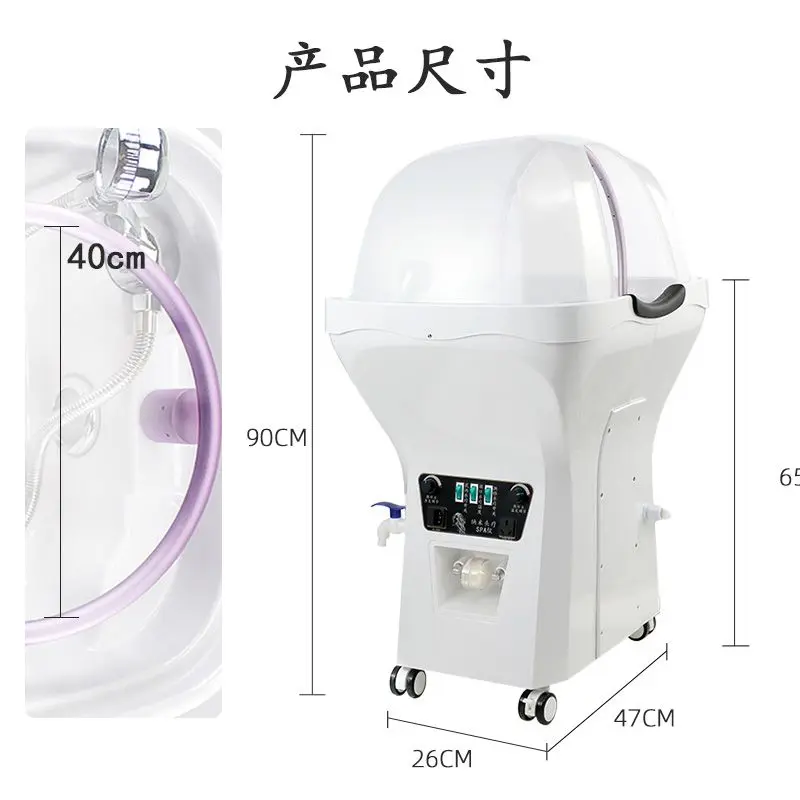 Fumigation spa machine head physiotherapy massage