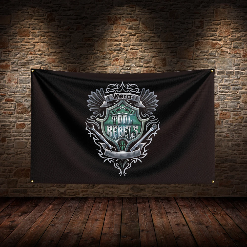 

3x5 Ft W-Weras Flag Polyester Printed Car Flags for Room Garage Decor
