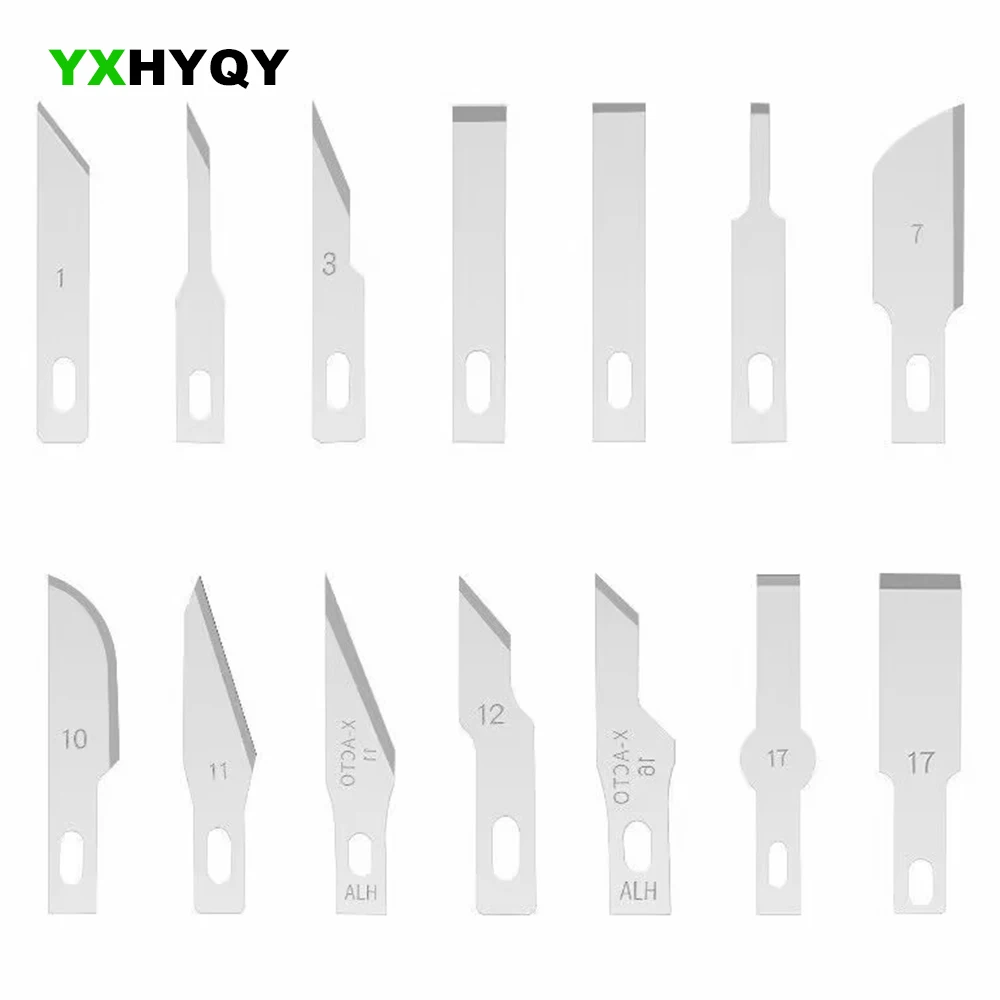 10 قطعة شفرة نحت متعددة الوظائف إصلاح الهاتف المحمول مزيل لاصق شفرة مسطحة تحل محل الشفرات الصلبة مكشطة الغراء