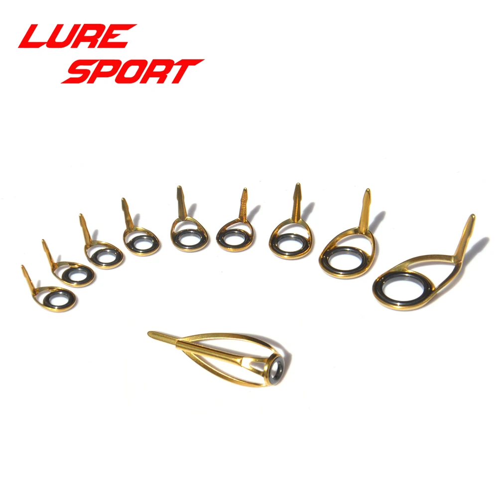 

Proton 10pcs Gold frame A Ring MN5 Top KT6 KL12 Guide set Rod Building component Repair DIY Accessory