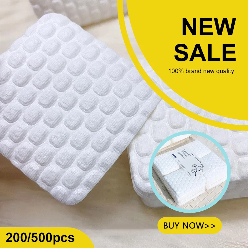 200/500 Stück Nagel-Wattepad, Nagellackentferner, Gel, saubere Maniküre, Servietten, fusselfreie Tücher, Baumwollreiniger, Papierpads, Lack-Werkzeug