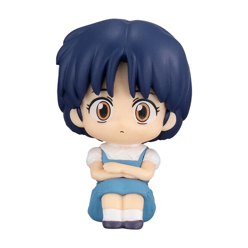 Original bandai gachapon ranma 1/2 ranma tendo akane hibiki ryoga shampoo pvc anime figuras figura de ação modelo brinquedos presentes