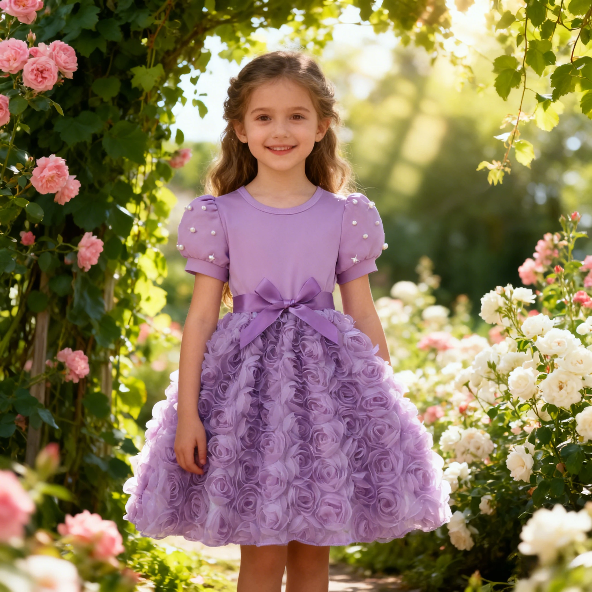 Kids Girl Purple Dr… - image