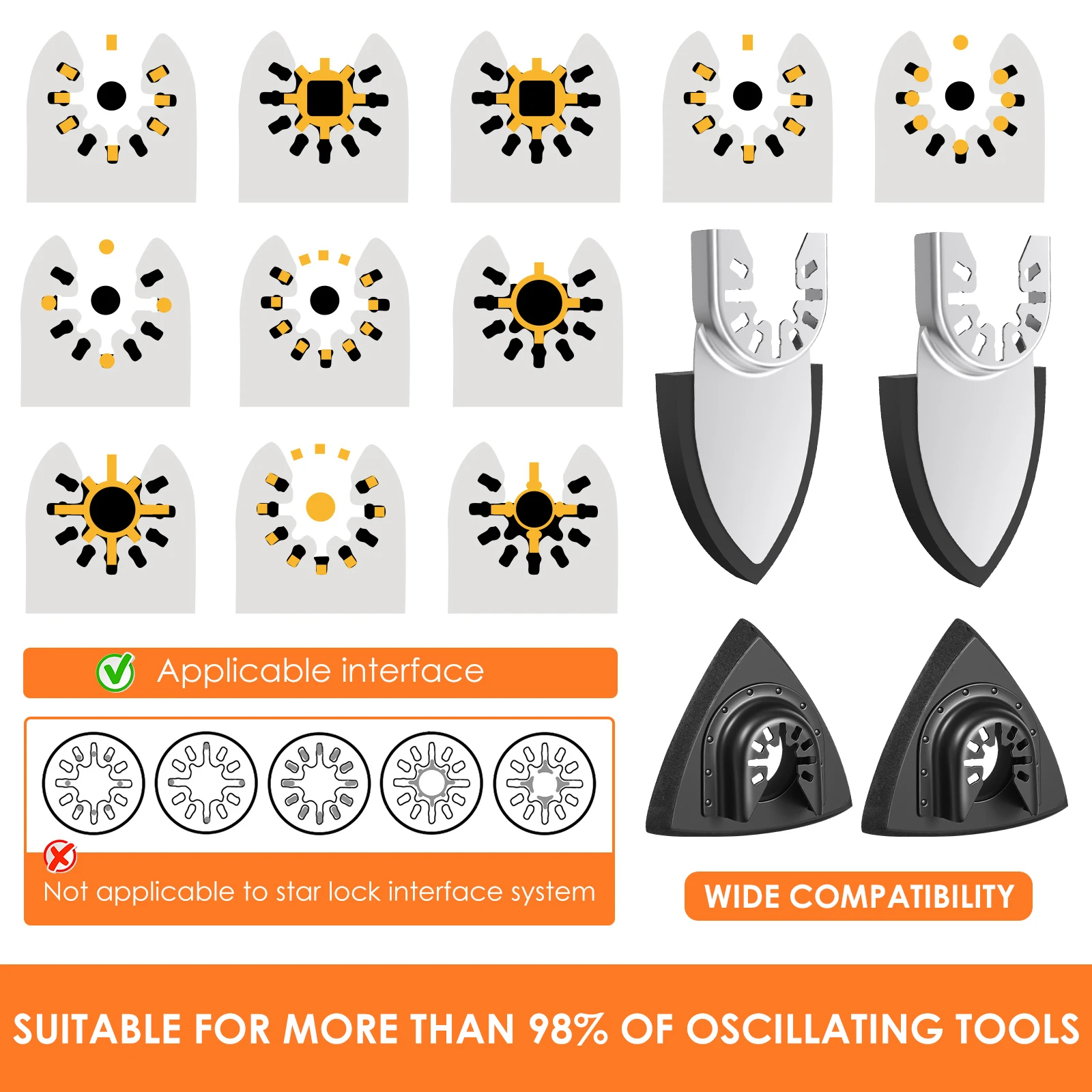 Zestaw 148/65 szt. podkładek s – Oscillating Multi Tool recenzja i cena