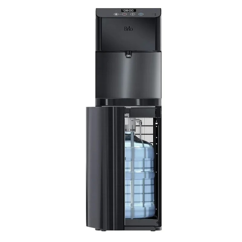 

Brio Moderna Touchless Bottom Load Water Cooler Dispenser - Self-Cleaning, Motion Sensor, Tri Temp Dispense, Child Safety Lock