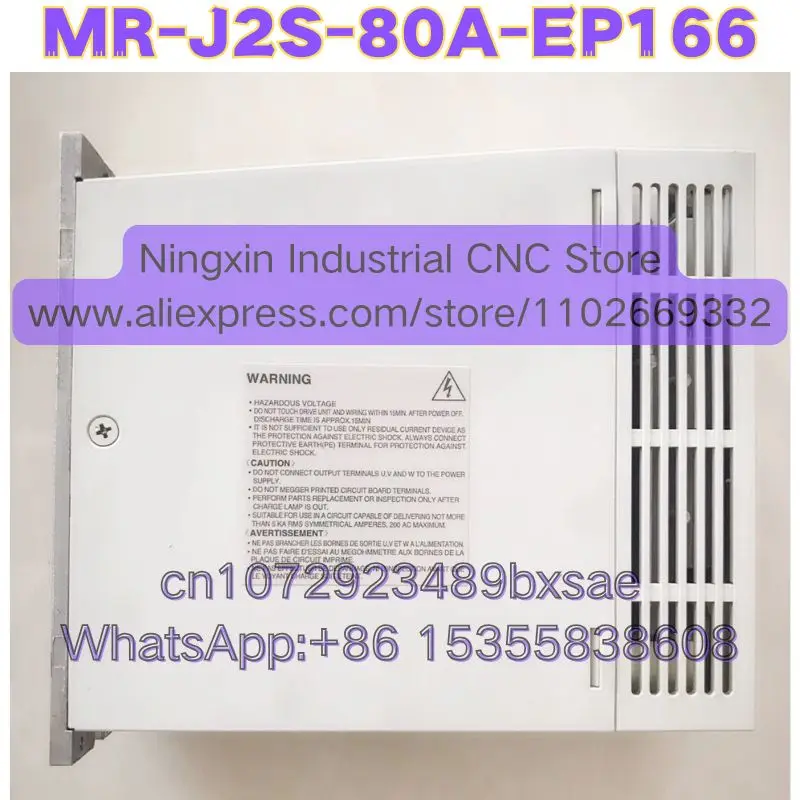 MR-J2S-80A-EP166 MR J2S 80A EP166 second-hand drive,normal function tested OK