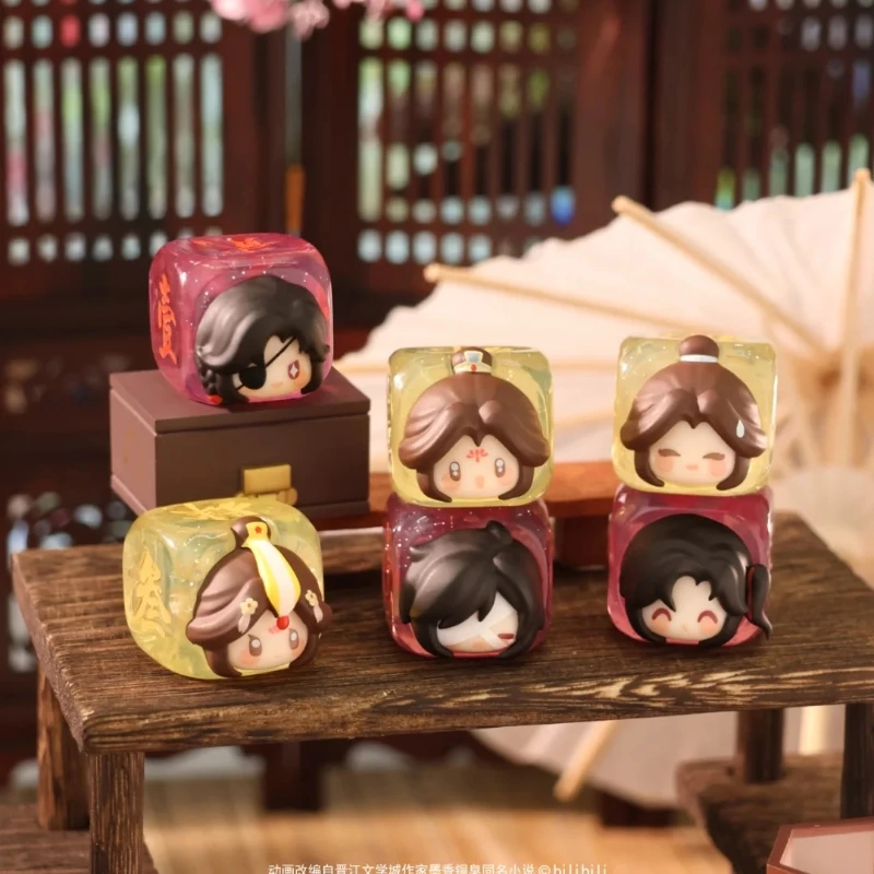 Heaven Official’S Blessing Linglong Dice Blind Bag Xie Lian Hua San Lang Tai Zi Yuechen Surprise Box Mini Model Cute Toys Gifts