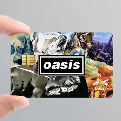 O-Oasis Band Decorative Small Waterproof Chip 4PCS Card Sticker New Anti-Scratch