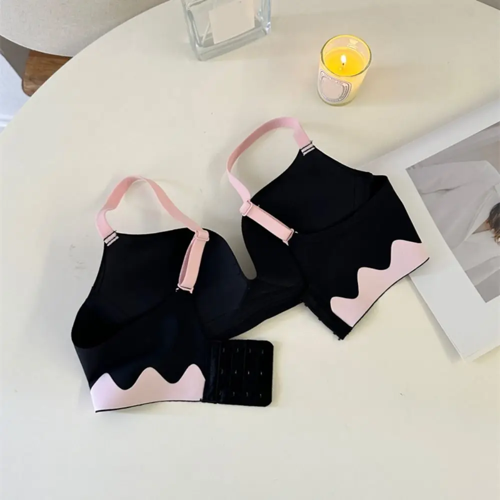 الملابس الداخلية اللاسلكية العميق الخامس الصدرية إغلاق المناسب للصدمات حمالة للنساء الملابس الداخلية تجمع الثديين سلس الصدرية اليوغا #2