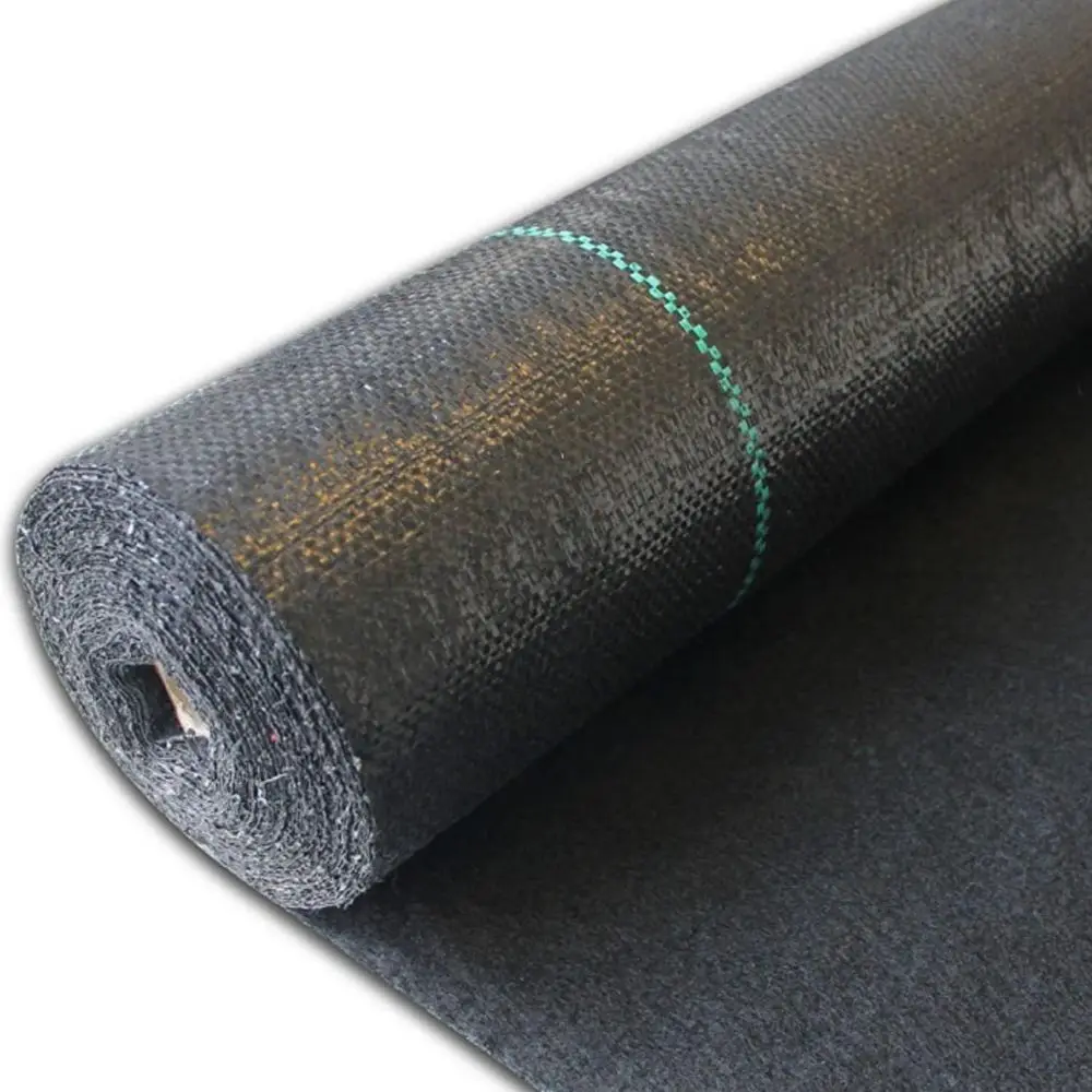 

3.2 oz Heavy-Duty Fabric Ground Cover, 15' x 50', Ideal for Commercial, Gardening, and Agriculture