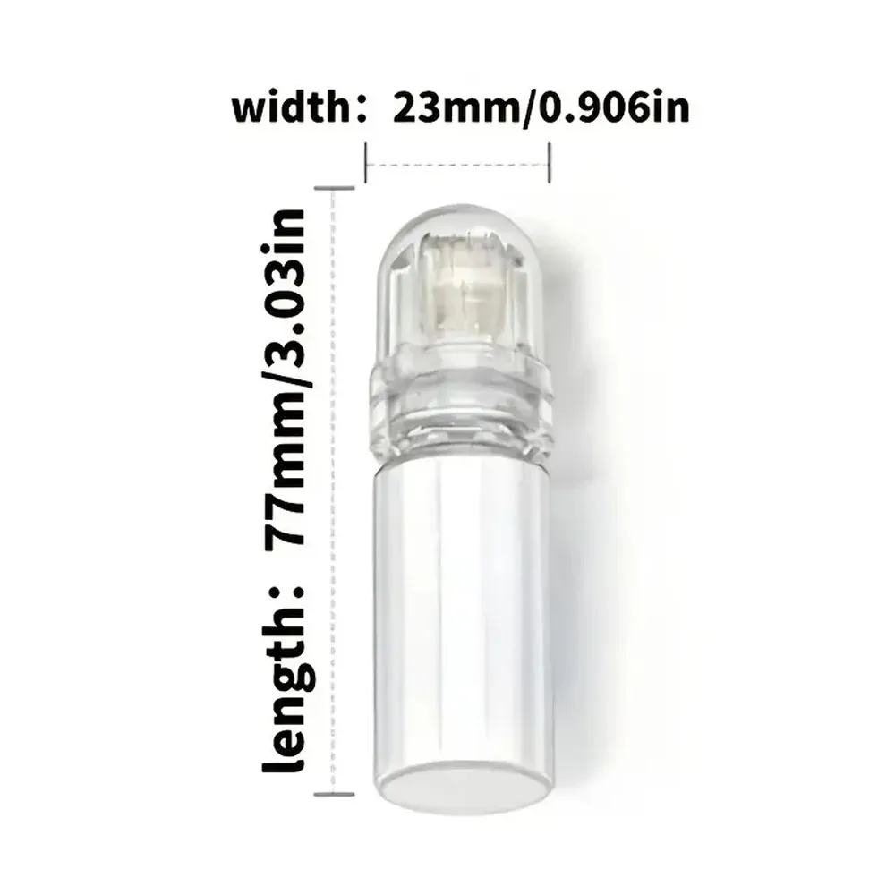 Титановая игла Hydra, ролик, 64 контакта, микронасадки, иглы Derma, уход за кожей, антивозрастная отбеливающая бутылка, роликовая сыворотка, многоразовая