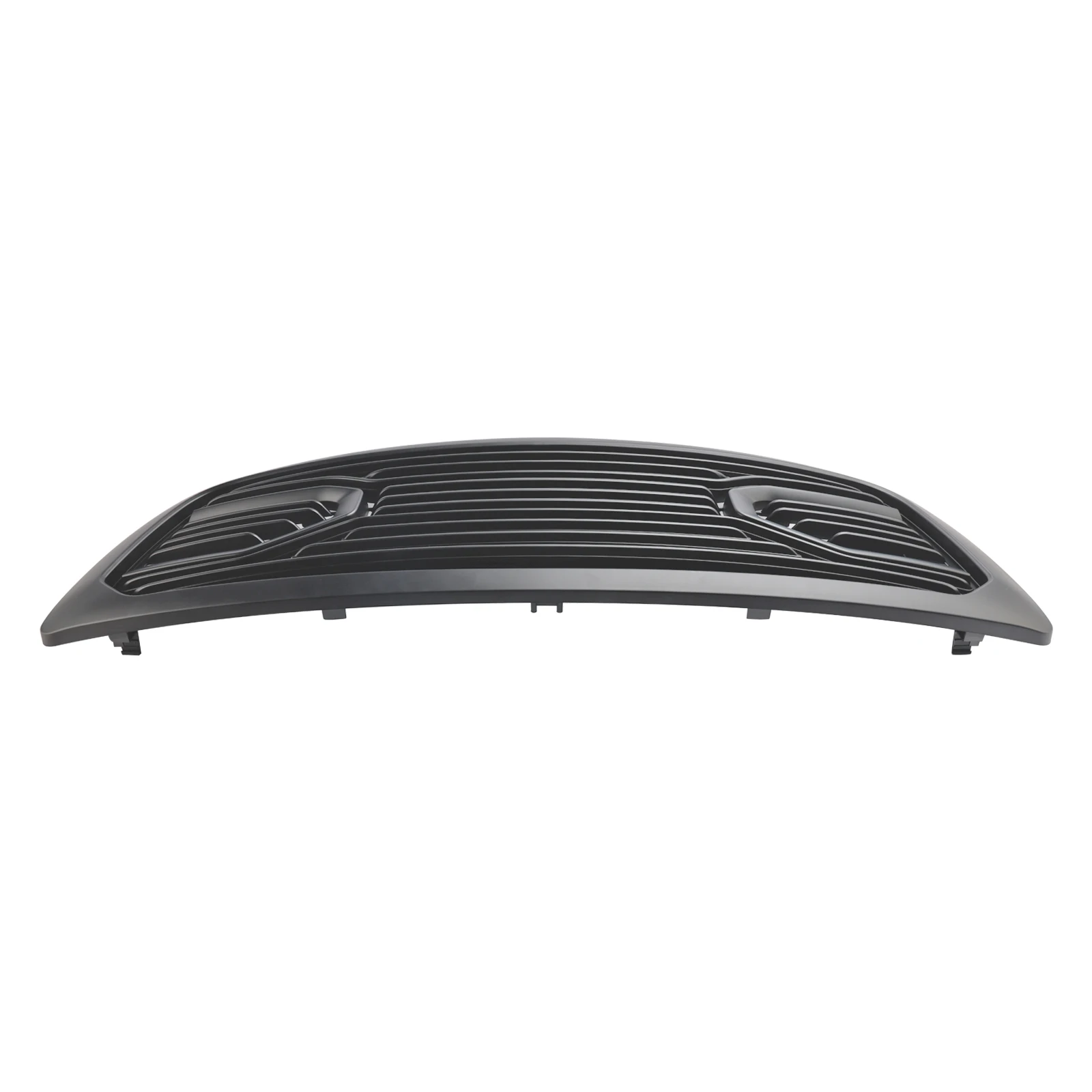 Artudatech Parrilla de parachoques delantero negro mate apta para Dodge Ram 1500 2009-2012 con luz LED