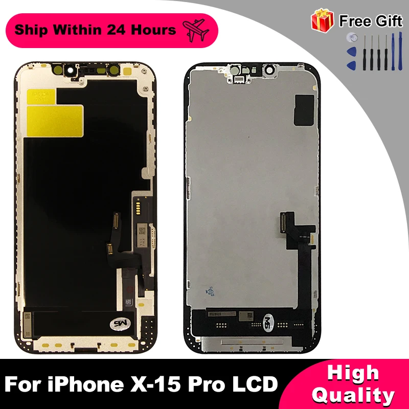 AAAAA For iPhone 12 Pro Max 13 Mini 12 LCD Display 3D Touch Screen Digitizer For iPhone 14 plus 14 Pro Max 15 Plus Display X XR 1,000+ sold33,230.15MSMADE Global StoreSee previewSimilar items