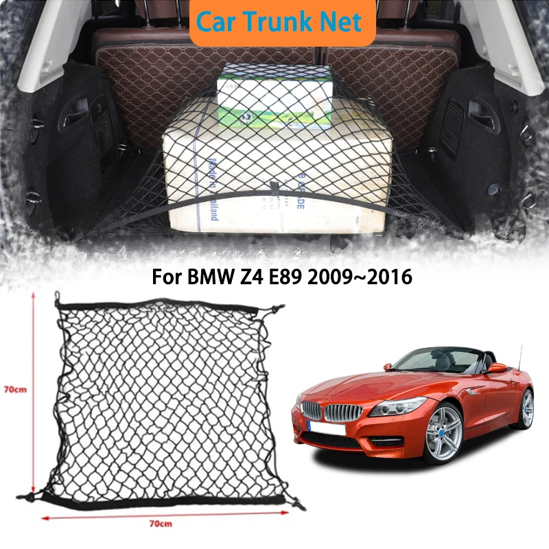 For BMW Z4 E89 2009~2016 2010 2011 2012 2-door Car Trunk Net Storage bag Interior Luggage Cargo Organiser Accessories Auto Parts