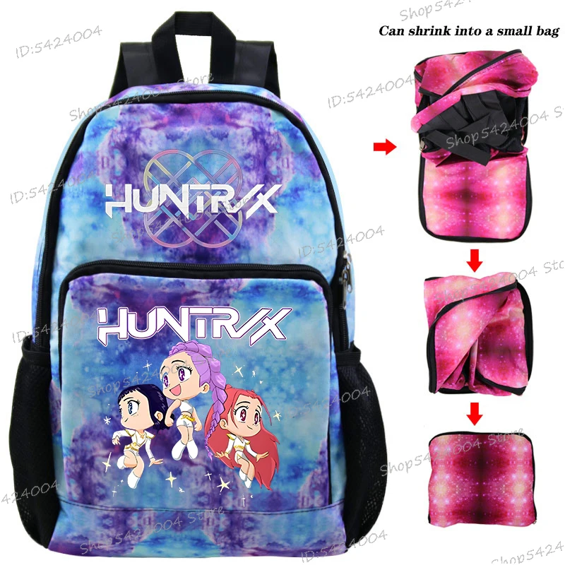 Plecak Modny Anime Kreskówka Kemping Wędrówki Ultralekki Składany Podróżny Plecak Dzienny Torba Sportowa Outdoorowa Damski Męski