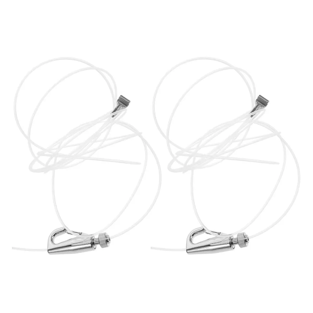 

4Sets Adjustable Picture Hanging Wire Rope Heavy Duty Rail Hooks for Frames Mirrors Gallery Wall Art Picture Hanging Wire Kit