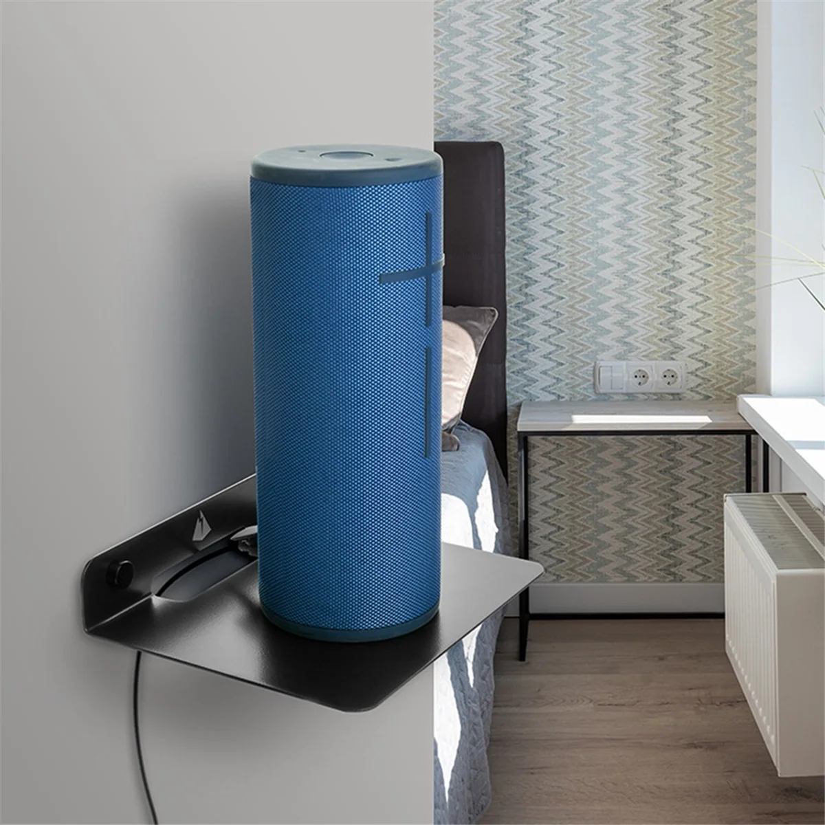 POP-lMталлическая настенная полка, подставка для динамика, настенная полка, крепление для динамика Bluetooth, мобильных телефонов, полка для игрушечного дисплея