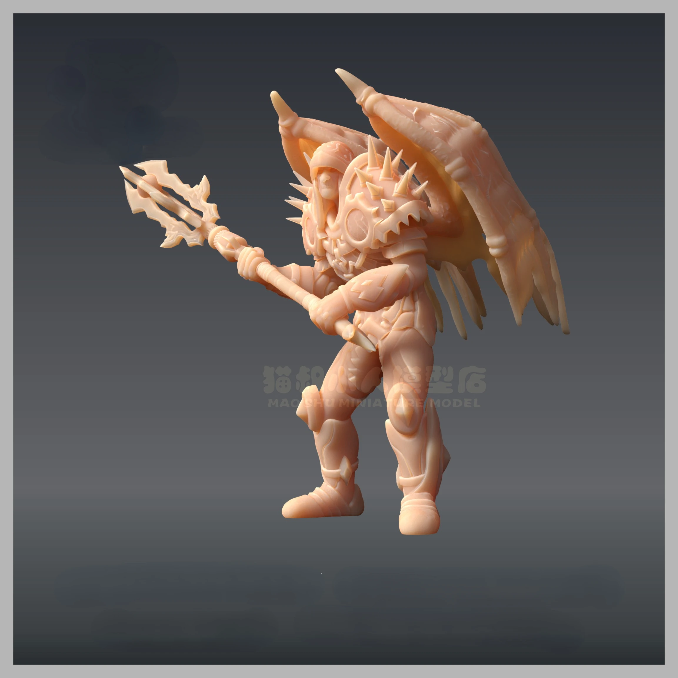 Game Anime peripheral figure WOW Teron Gorefiend 1:43/Other size Colorless model hand do Hobby DIY toys