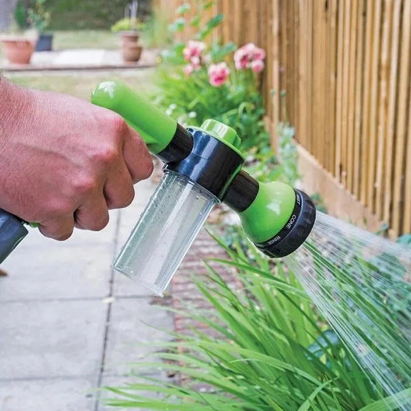 Multifunctional High-Pressure Water Foam Spray Pot with Liquid Adder Multi-Mode Switching for Household Cleaning And Garden Use