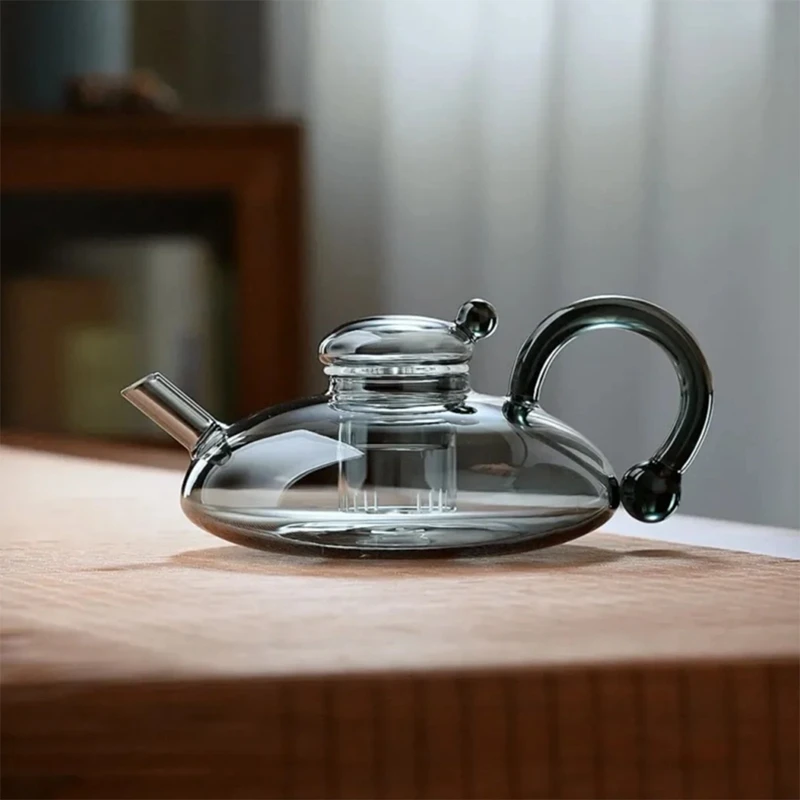 Flower Tea Pot Set English Boiled Fruit Tea Set Heat- Glass Nordic Affordable Luxury Health Pot
