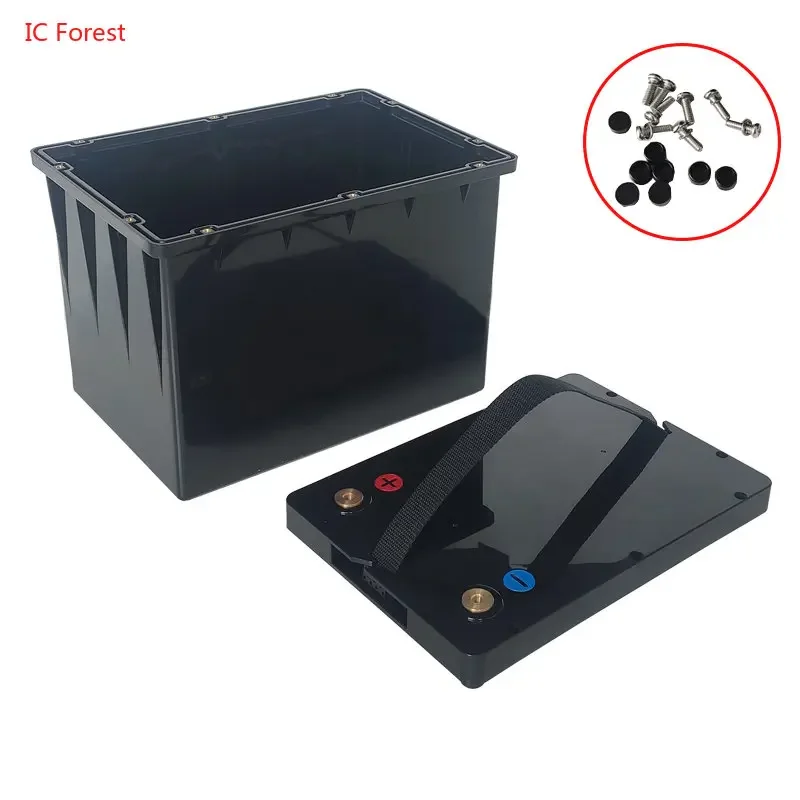 12V Lifepo4 Battery Storage Boxes 12V 30/50Ah 60Ah 80Ah 90Ah 105Ah Solar Cells Outdoor Power Supply Battery Storage Plastic Case