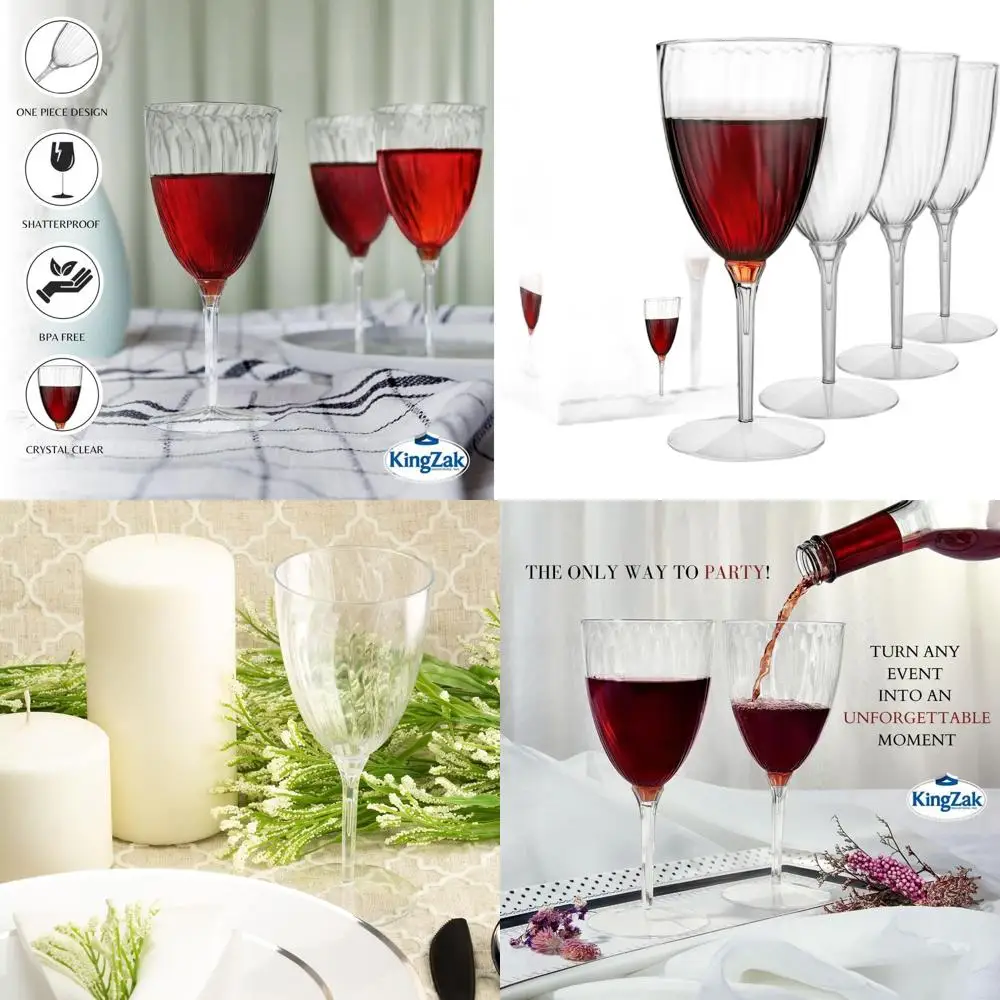 96-Pack Clear Plast… - image