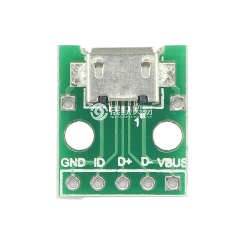 MICRO USBTurnDip UsbBType Mike5p Patch to Direct Plug Switchboard Data Cable Connection Board