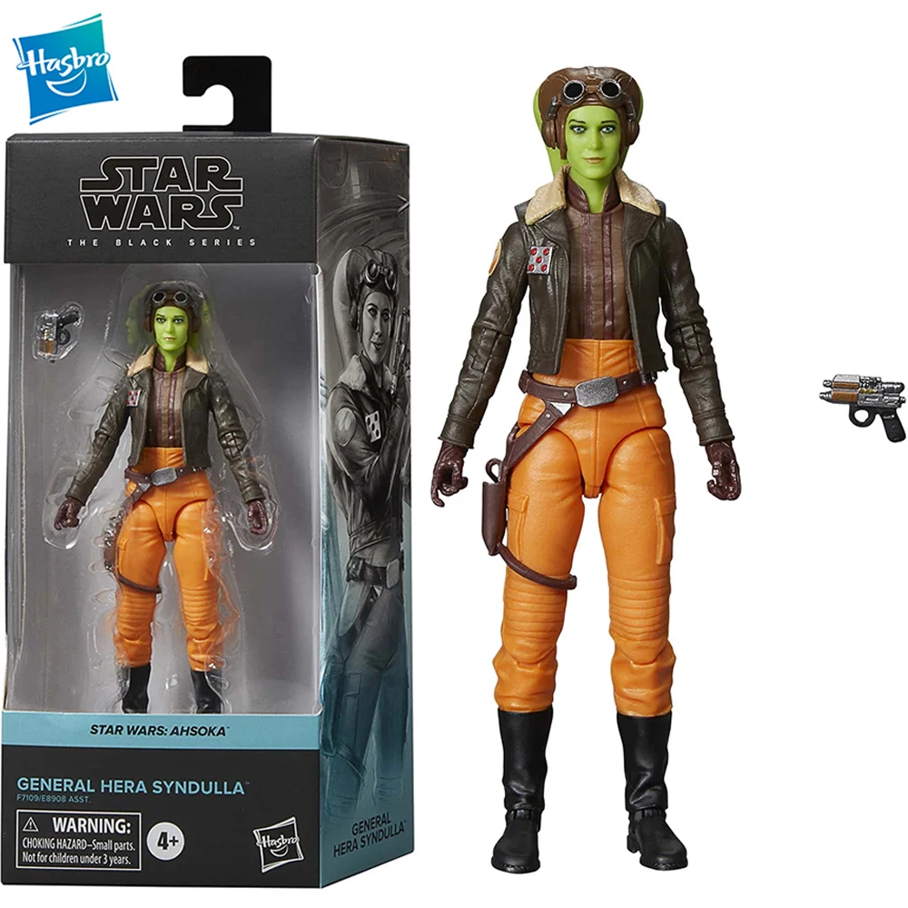 

[В наличии] Оригинальная Hasbro Star Wars The Black Series General Hera Syndulla 6-дюймовая экшн-фигурка, модель игрушки, подарок на день рождения F7109