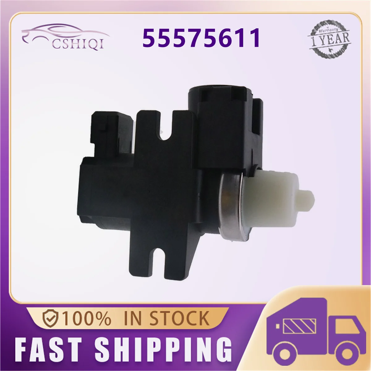 

55575611 Turbocharge Boost Converter Solenoid Valve For Vauxhall Astra H J 1.3 / Opel Cascada Insignia A 2.0 55579900