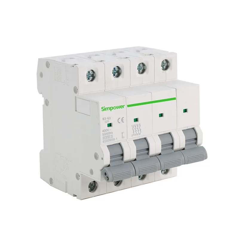 Pratico interruttore automatico elettrico miniaturizzato MCB di vendita calda 32A