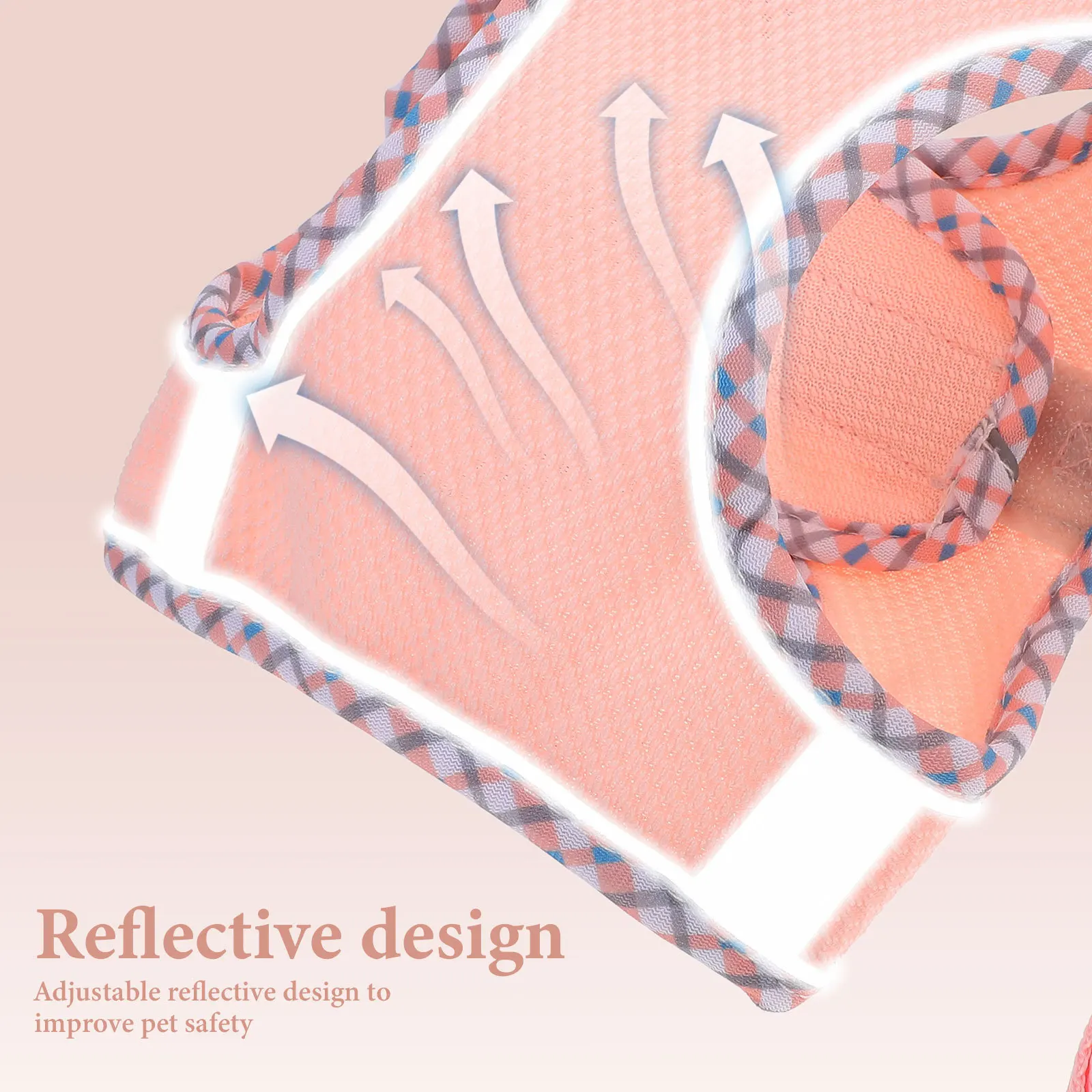 

Convenient Dog Harness Vest Small for Puppies Decorative Puppy Household Adjustable Dogs