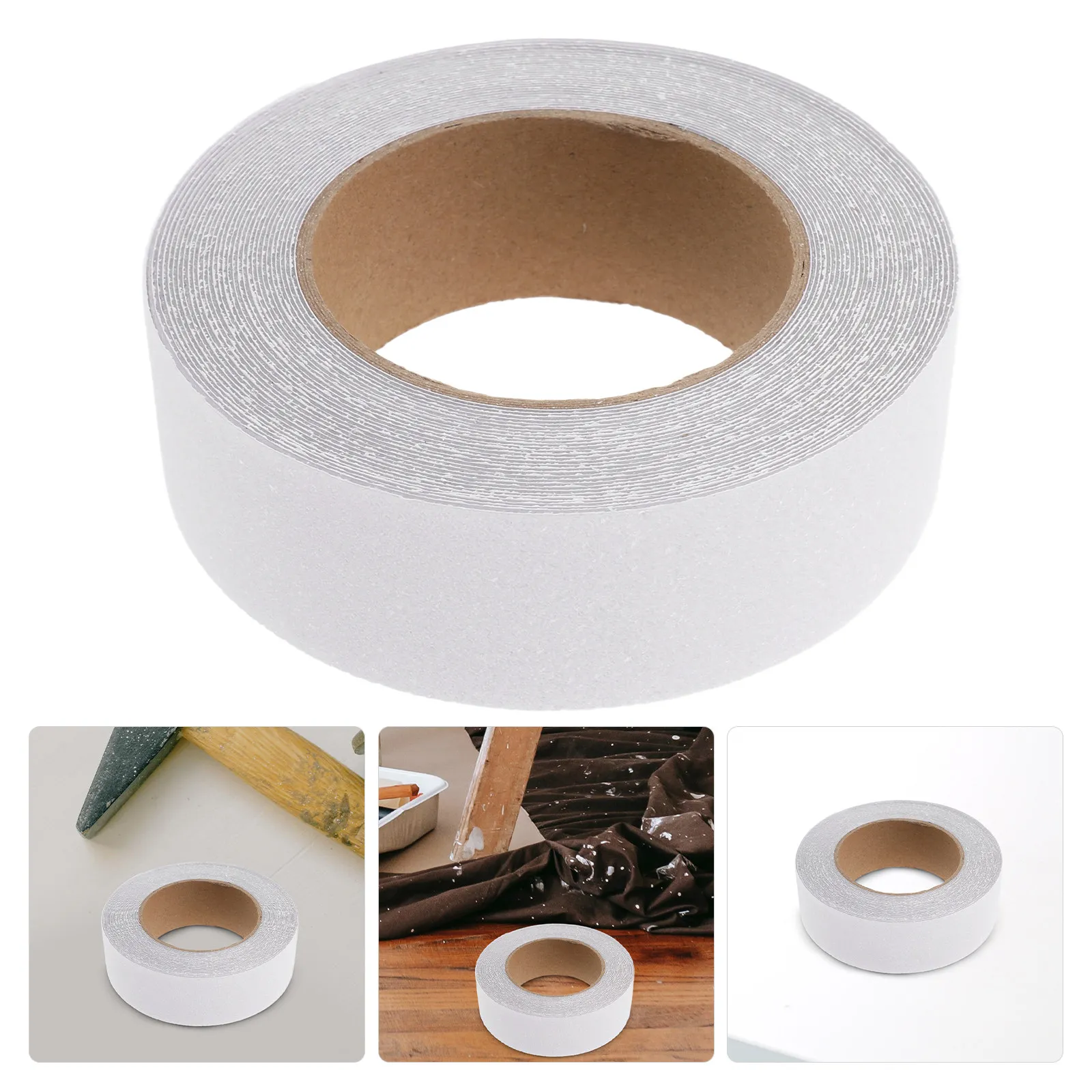 

1 рулон противоскользящей ленты для ступеней, износостойкая лента для лестниц, для деревянных и плиточных полов